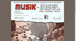 Desktop Screenshot of musik-insel.de